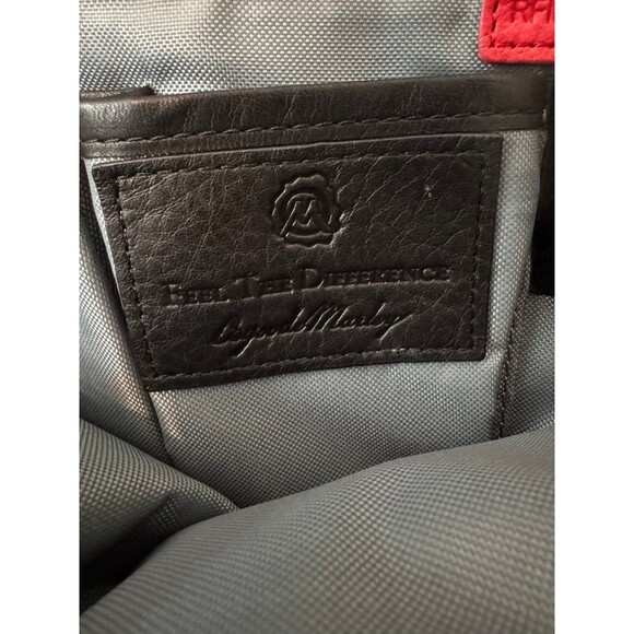 OSGOODE MARLEY TEARDROP MULTI ZIP LEATHER BACKPACK  BLACK nwot